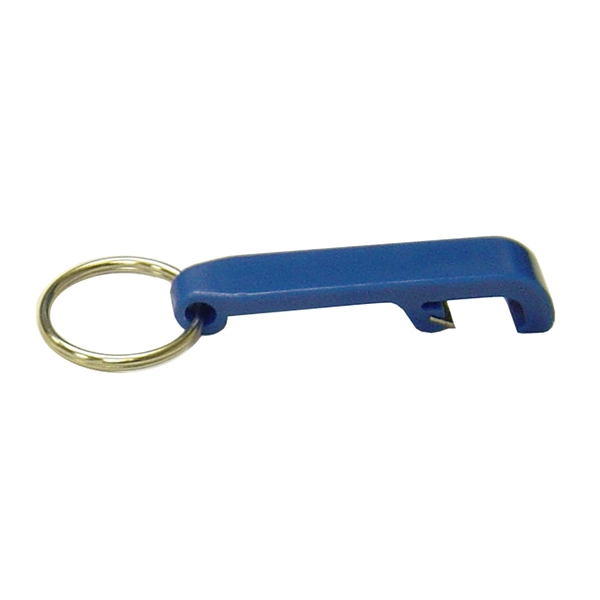 Metal bottle opener with key ring attached.... from ASI 99030 Zipline / MainStream Promotions™