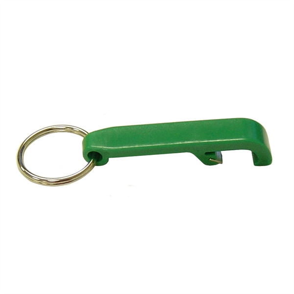 Metal bottle opener with key ring attached.... from ASI 99030 Zipline / MainStream Promotions™