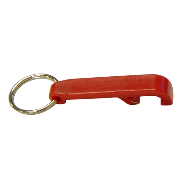 Metal bottle opener with key ring attached.... from ASI 99030 Zipline / MainStream Promotions™