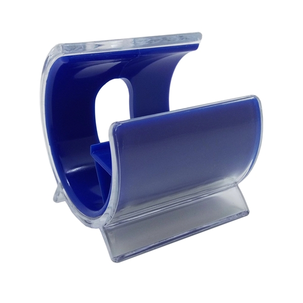 Round ledge plastic cell stand.... from ASI 99030 Zipline / MainStream Promotions™
