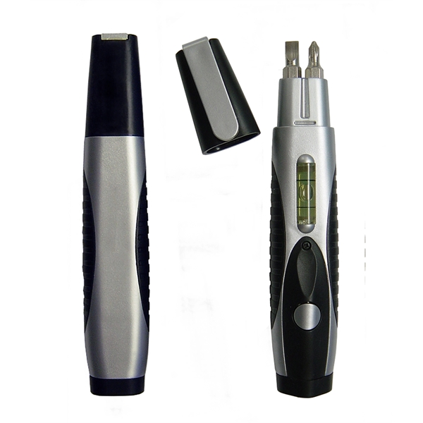 Multi function tool with 2 screwdriver bits. Includes white gift box.... from ASI 99030 Zipline / MainStream Promotions™