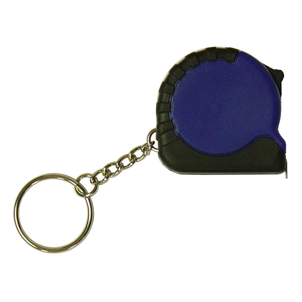 Plastic key chain with retractable tape measure, 3 ft. in length.... from ASI 99030 Zipline / MainStream Promotions™