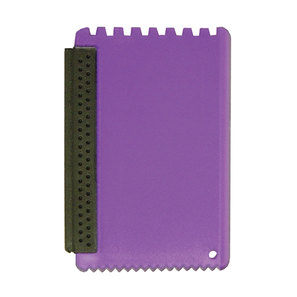 Plastic mini ice scraper with grip.... from ASI 99030 Zipline / MainStream Promotions™