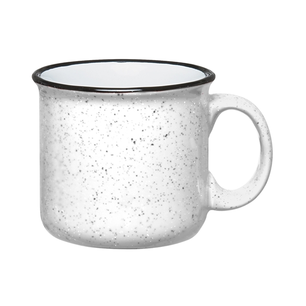 15 oz. ceramic campfire mug with retro granite design.... from ASI 61125 Hit Promotional Products / Hit®