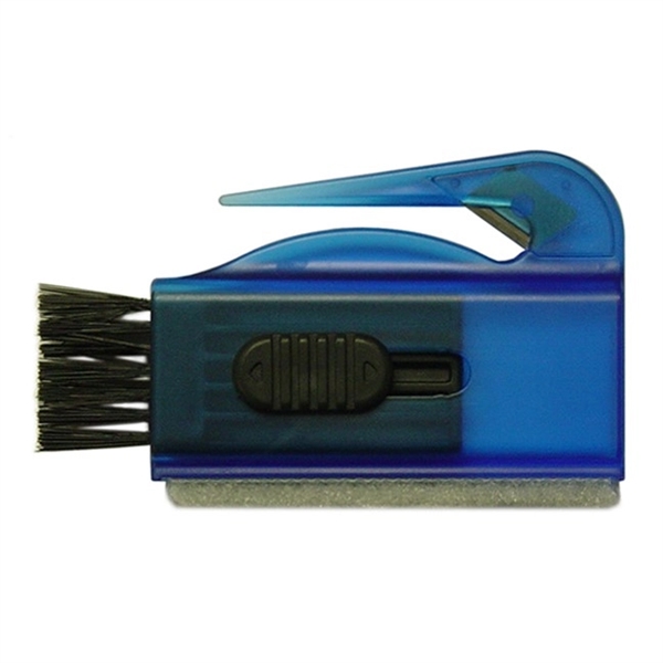 3" x 2.5" ABS plastic blade-style letter opener and computer screen... from ASI 99030 Zipline / MainStream Promotions™