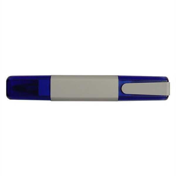 Plastic pen shaped screwdriver tool with 2 bits.... from ASI 99030 Zipline / MainStream Promotions™