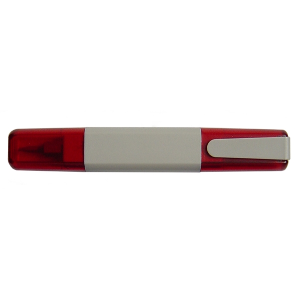 Plastic pen shaped screwdriver tool with 2 bits.... from ASI 99030 Zipline / MainStream Promotions™
