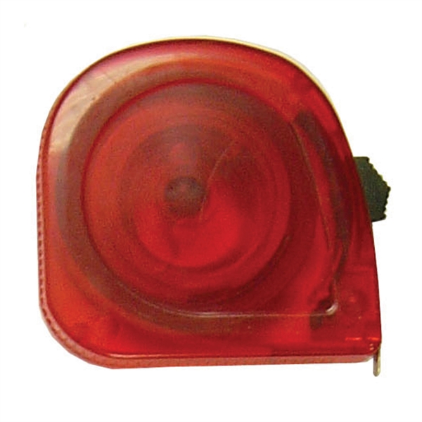 Plastic retractable mini tape measure, 10 ft. in length.... from ASI 99030 Zipline / MainStream Promotions™