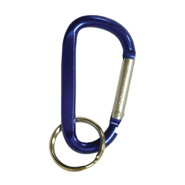 6 mm carabiner with O-ring. Not for climbing.... from ASI 99030 Zipline / MainStream Promotions™