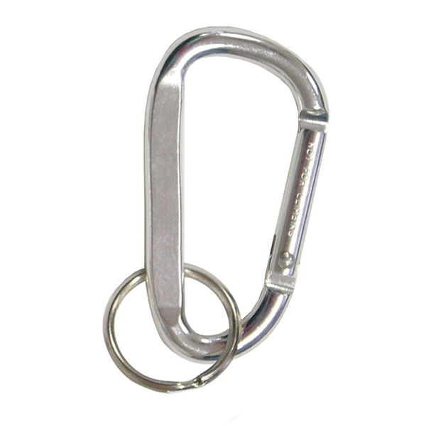 6 mm carabiner with O-ring. Not for climbing.... from ASI 99030 Zipline / MainStream Promotions™