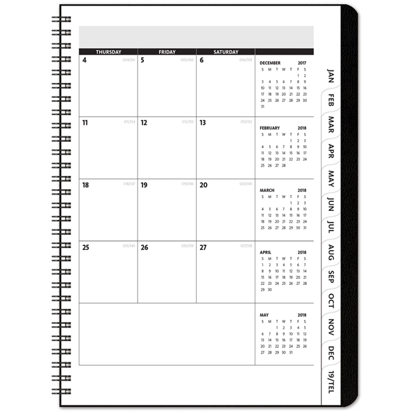 7" x 10" Flexible front cover in Full-Color, Monthly Calendar, 50... from ASI 91340 Journalbooks/Timeplanner Calendars