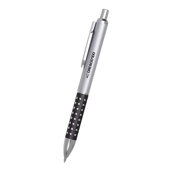Pen with diamond cut grip.... from ASI 61125 Hit Promotional Products / Hit®