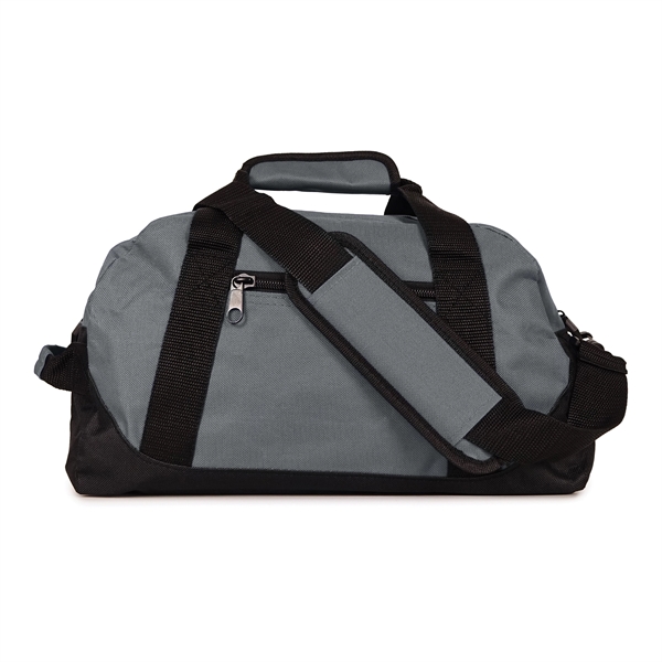 600D Polyester zippered main compartment w/ zippered front pocket, top handle,... from ASI 34800 Alstar Creations