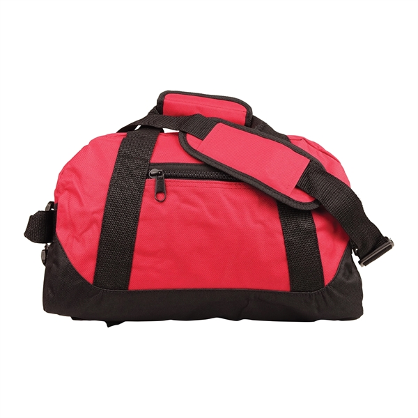 600D Polyester zippered main compartment w/ zippered front pocket, top handle,... from ASI 34800 Alstar Creations