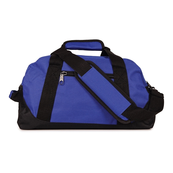 600D Polyester zippered main compartment w/ zippered front pocket, top handle,... from ASI 34800 Alstar Creations