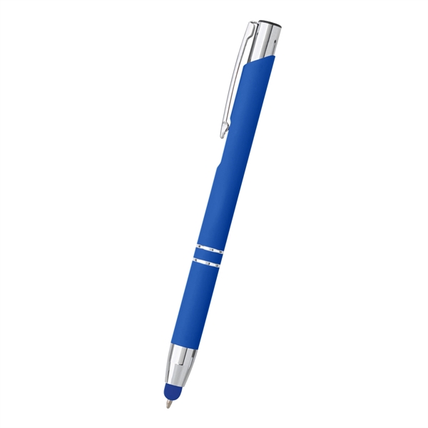 Combination ballpoint/stylus pen with plunger-action mechanism.... from ASI 61125 Hit Promotional Products / Hit®