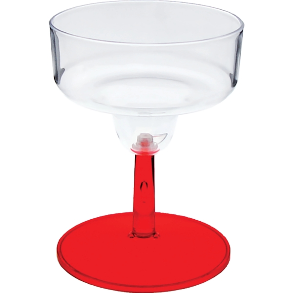 2 oz. Clear Plastic Stemmed Margarita Taster/Sampler, USA made of rugged... from ASI 61952 Howw Mfg Co Inc / Howw USA