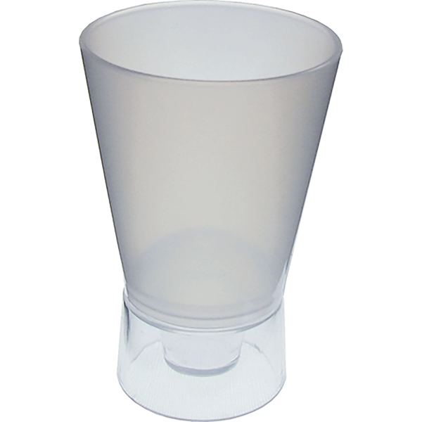 1.5 oz. Clear Plastic Bottle Top Shot Glass, fits in top... from ASI 61952 Howw Mfg Co Inc / Howw USA