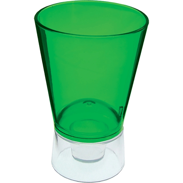 1.5 oz. Clear Plastic Bottle Top Shot Glass, fits in top... from ASI 61952 Howw Mfg Co Inc / Howw USA