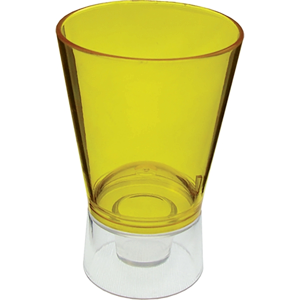 1.5 oz. Clear Plastic Bottle Top Shot Glass, fits in top... from ASI 61952 Howw Mfg Co Inc / Howw USA
