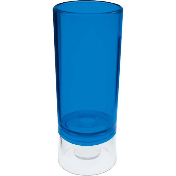 1.5 oz. Clear Plastic Bottle Top Shooter Shot Glass, fits in... from ASI 61952 Howw Mfg Co Inc / Howw USA