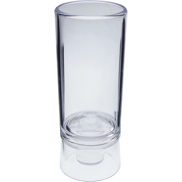 1.5 oz. Clear Plastic Bottle Top Shooter Shot Glass, fits in... from ASI 61952 Howw Mfg Co Inc / Howw USA