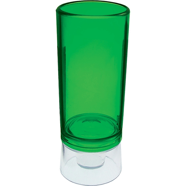 1.5 oz. Clear Plastic Bottle Top Shooter Shot Glass, fits in... from ASI 61952 Howw Mfg Co Inc / Howw USA
