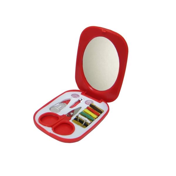 Plastic sewing kit with mirror.... from ASI 99030 Zipline / MainStream Promotions™