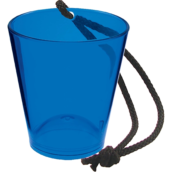 1.5 oz. Colored Plastic Bottle Hanging Shot Glass, USA made of... from ASI 61952 Howw Mfg Co Inc / Howw USA