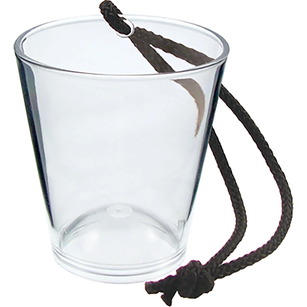 1.5 oz. Colored Plastic Bottle Hanging Shot Glass, USA made of... from ASI 61952 Howw Mfg Co Inc / Howw USA