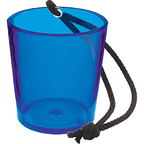 2 oz. Colored Plastic Bottle Hanging Shot Glass, USA made of... from ASI 61952 Howw Mfg Co Inc / Howw USA