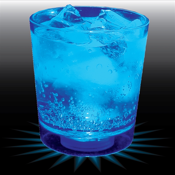 6 oz. Single Light Rocks Glass. USA Made of clear Styrene... from ASI 61952 Howw Mfg Co Inc / Howw USA