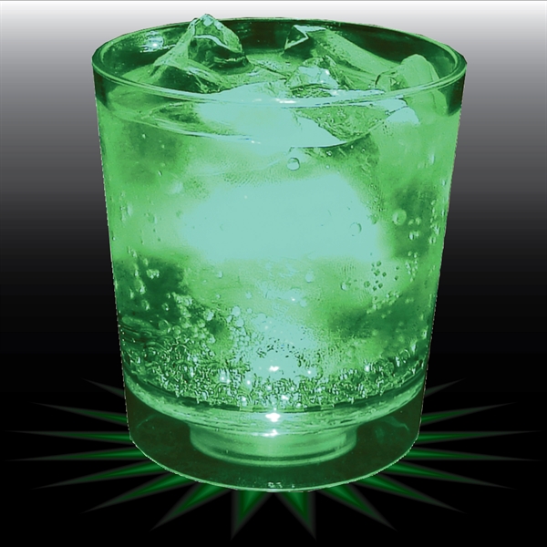 6 oz. Single Light Rocks Glass. USA Made of clear Styrene... from ASI 61952 Howw Mfg Co Inc / Howw USA