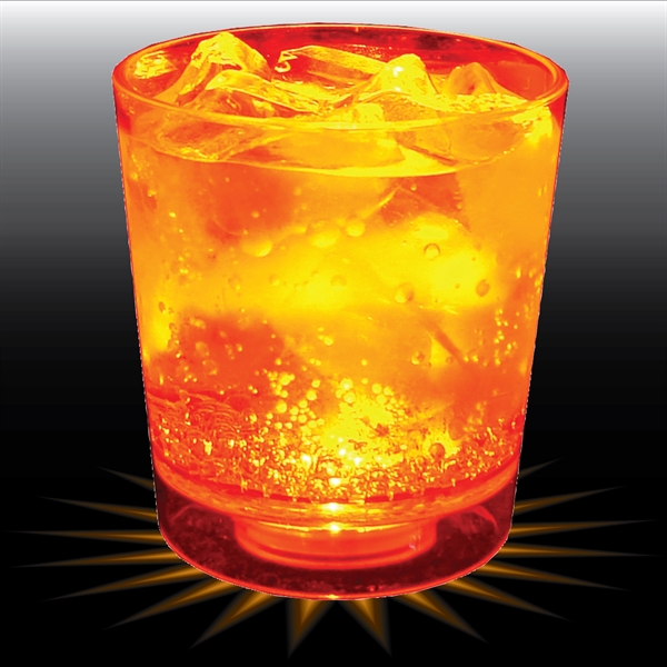 6 oz. Single Light Rocks Glass. USA Made of clear Styrene... from ASI 61952 Howw Mfg Co Inc / Howw USA