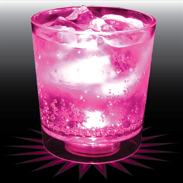 6 oz. Single Light Rocks Glass. USA Made of clear Styrene... from ASI 61952 Howw Mfg Co Inc / Howw USA