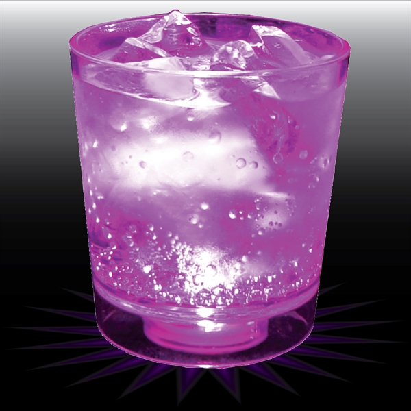 6 oz. Single Light Rocks Glass. USA Made of clear Styrene... from ASI 61952 Howw Mfg Co Inc / Howw USA