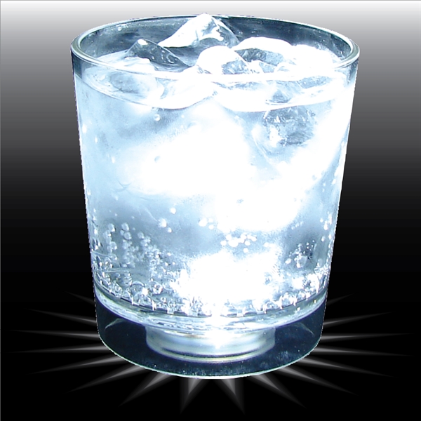 6 oz. Single Light Rocks Glass. USA Made of clear Styrene... from ASI 61952 Howw Mfg Co Inc / Howw USA