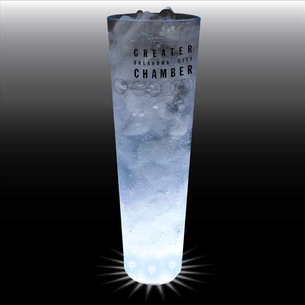 Light-Up Plastic Tumbler. 5 Lights & 3 lighting effects USA made... from ASI 61952 Howw Mfg Co Inc / Howw USA