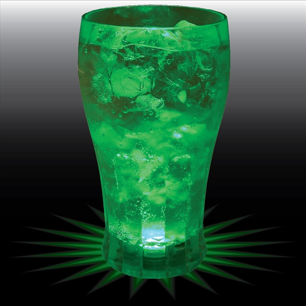 12 oz. Light-Up Plastic Soda Glass. Choice of 9 Lights with... from ASI 61952 Howw Mfg Co Inc / Howw USA