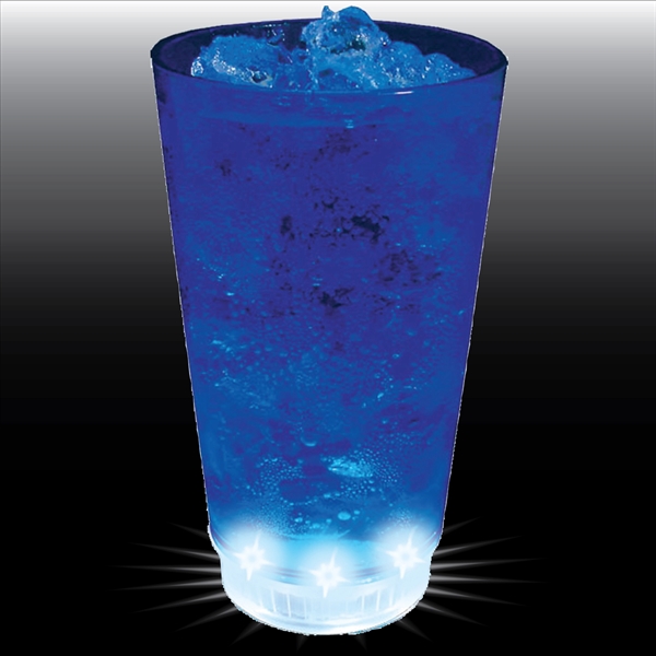 16 oz. Light-Up Plastic Pint Tumbler. 5 Lights & 3 lighting... from ASI 61952 Howw Mfg Co Inc / Howw USA