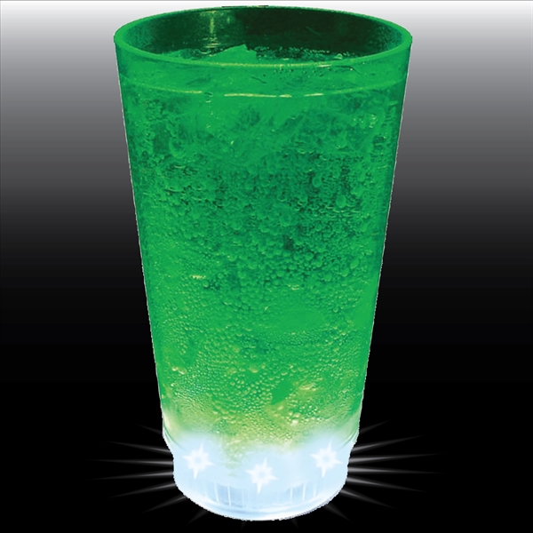 16 oz. Light-Up Plastic Pint Tumbler. 5 Lights & 3 lighting... from ASI 61952 Howw Mfg Co Inc / Howw USA