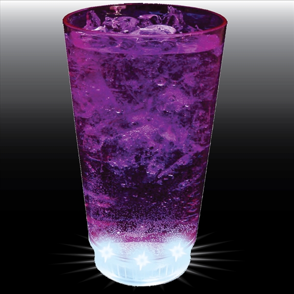 16 oz. Light-Up Plastic Pint Tumbler. 5 Lights & 3 lighting... from ASI 61952 Howw Mfg Co Inc / Howw USA