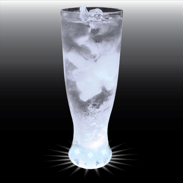 22 oz. Light-Up Plastic Pilsner Glass. 5 Lights & 3 lighting... from ASI 61952 Howw Mfg Co Inc / Howw USA