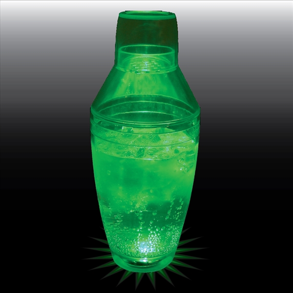 8 oz. Light-Up Plastic Cocktail Shaker. Choice of 9 Lights with... from ASI 61952 Howw Mfg Co Inc / Howw USA