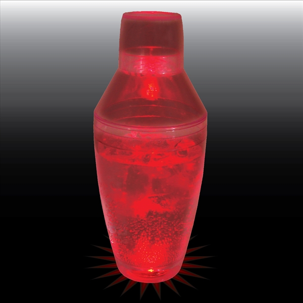 8 oz. Light-Up Plastic Cocktail Shaker. Choice of 9 Lights with... from ASI 61952 Howw Mfg Co Inc / Howw USA