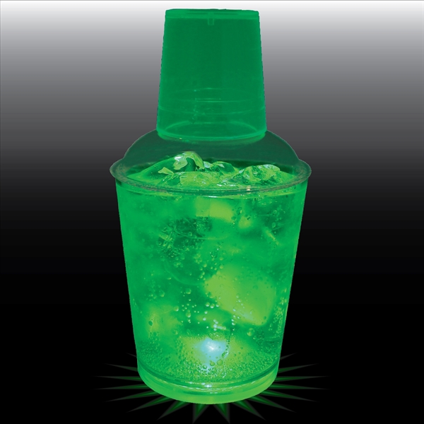 12 oz. Light-Up Plastic Cocktail Shaker. Choice of 9 Lights with... from ASI 61952 Howw Mfg Co Inc / Howw USA