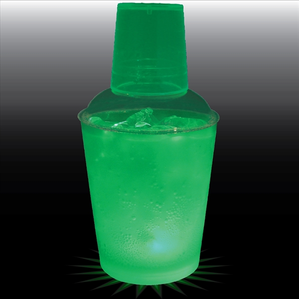 12 oz. Light-Up Plastic Cocktail Shaker. Choice of 9 Lights with... from ASI 61952 Howw Mfg Co Inc / Howw USA