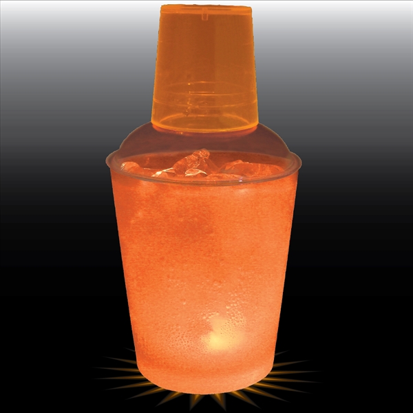 12 oz. Light-Up Plastic Cocktail Shaker. Choice of 9 Lights with... from ASI 61952 Howw Mfg Co Inc / Howw USA