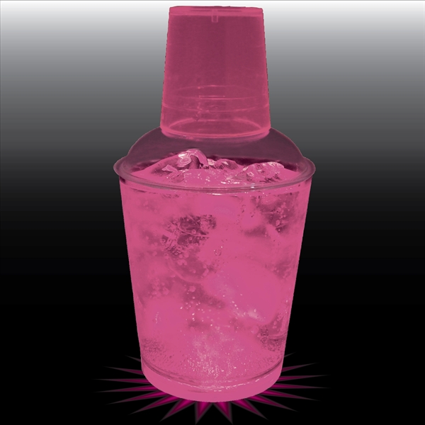 12 oz. Light-Up Plastic Cocktail Shaker. Choice of 9 Lights with... from ASI 61952 Howw Mfg Co Inc / Howw USA