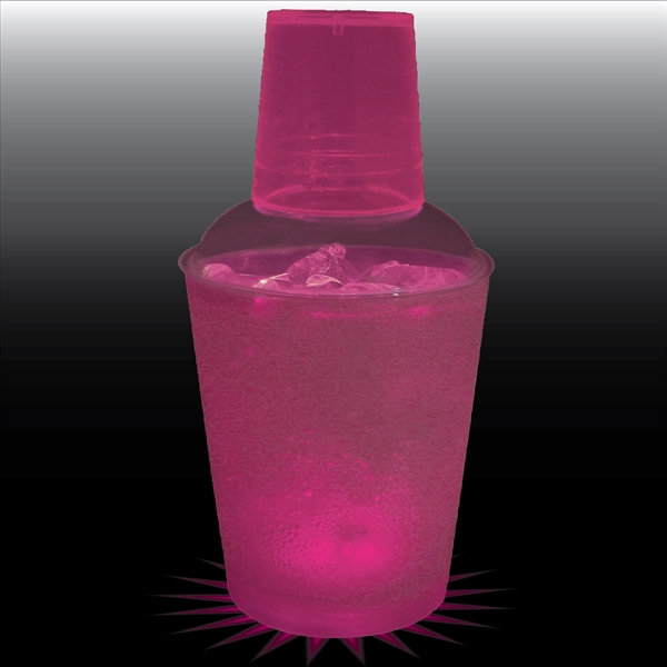 12 oz. Light-Up Plastic Cocktail Shaker. Choice of 9 Lights with... from ASI 61952 Howw Mfg Co Inc / Howw USA
